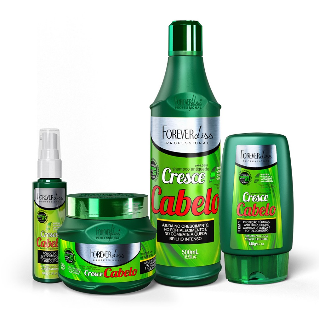Kit Cresce Cabelo Completo Pequeno