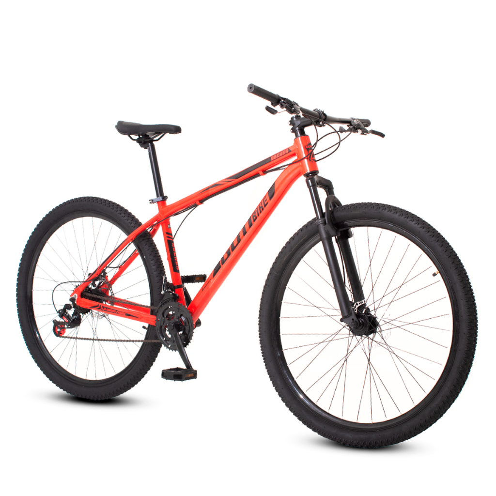 Bicicleta aro 29 Alumínio Vermelho e Preto Gott Rocker Freios a Disco Suspensão 21v em Oferta na Shopee