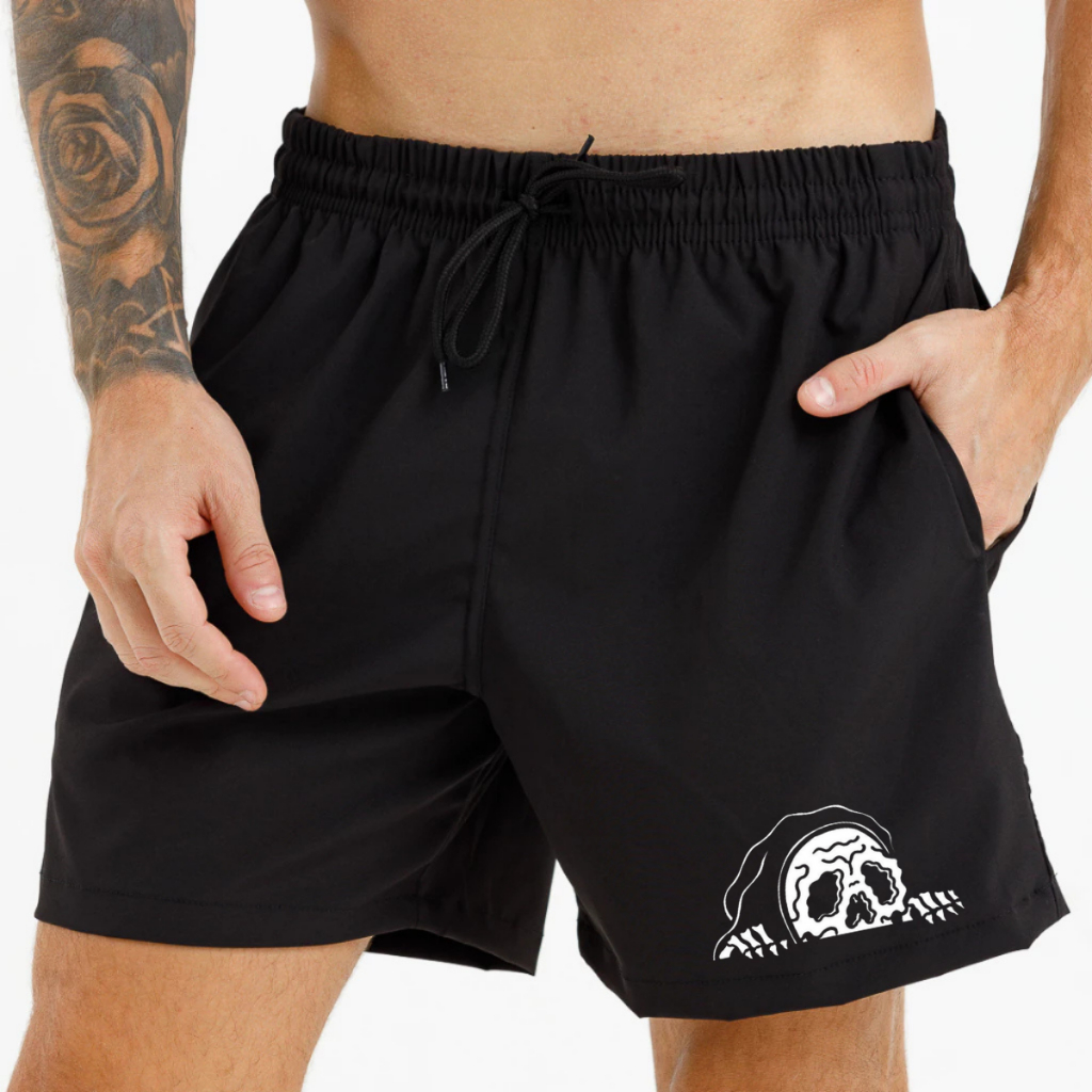 Bermuda Masculina Academia Treino Tactel com Elastano Mauricinho
