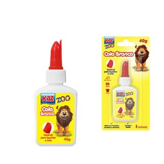 Cola Branca Líquida 40g Blister KZ40 KAZ em Oferta na Shopee