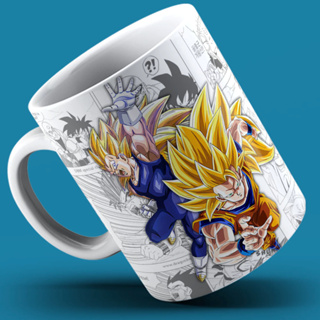 Caneca Personalizada Dragon Ball Anime Com Seu Nome em Oferta na Shopee