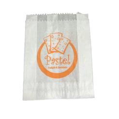 SACO PARA PASTEL PAPEL MANTEIGA ANTI-GORDURA 12 X 15 100 200 500 UNIDADES