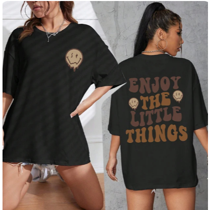 Camisa Camiseta Feminina Streetwear Oversized Camisetão Para Academia