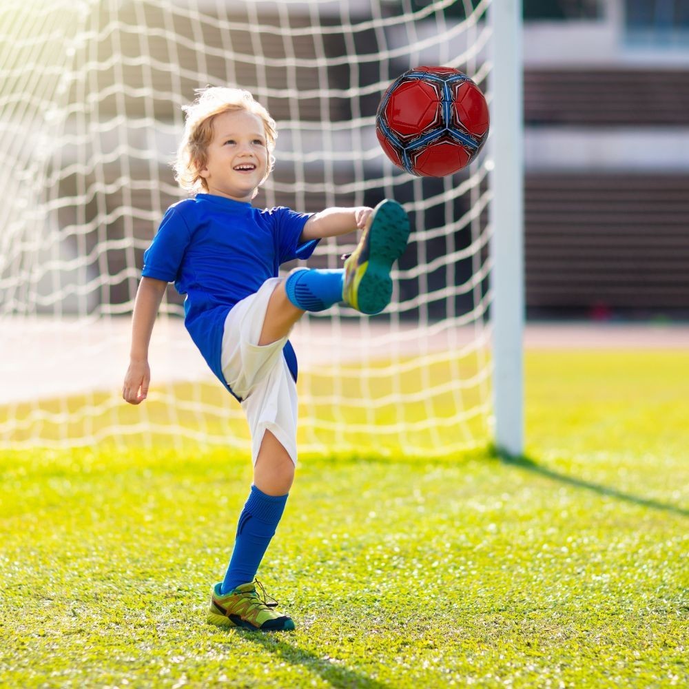 bola Futebol Campo Quadra Areia Sintético Futsal Capotao Infantil Resistente TKAB8167