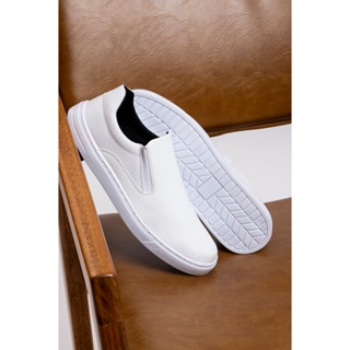 Tênis Masculino Slip On Original Branco Médicos Enfermeiros Promoção em Oferta na Shopee