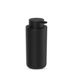 Porta Sabonete Líquido Dispenser de Parede 500ml Multiuso Preto
