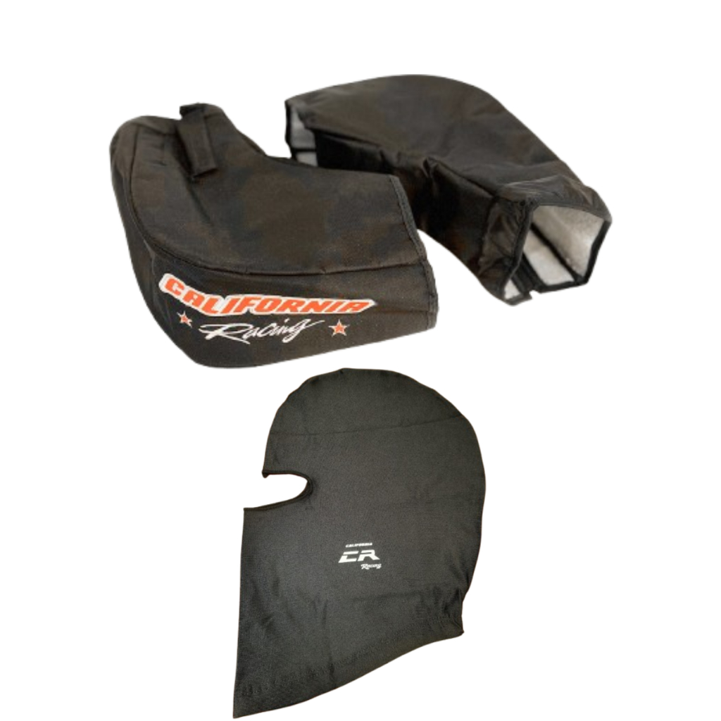 Kit Balaclava + Luva Guidao Refletivel California Racing em Oferta na Shopee