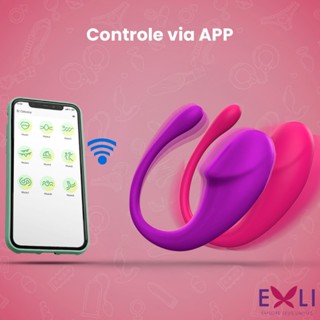 Vibrador Bluetooth Controle no celular a Distância via App Recarregável via usb em Oferta na Shopee