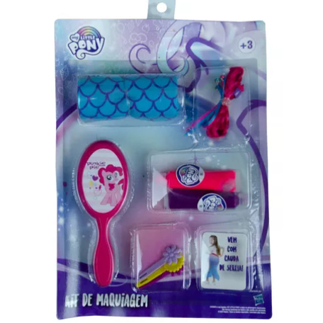 Cartela Acessórios My Little Pony Kit C/ Calda Sereia Pupee