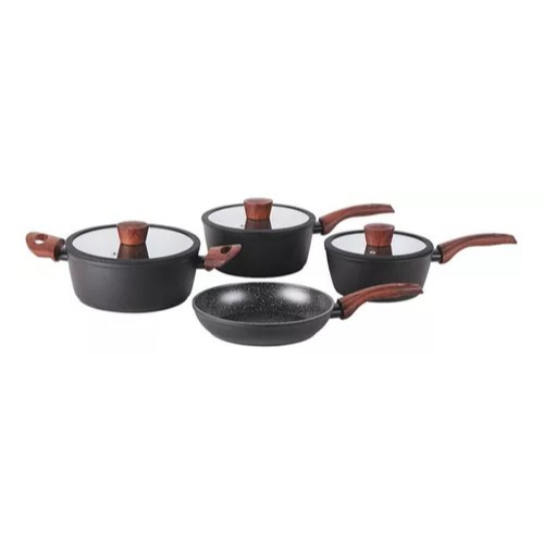Conjunto Panelas 4 Peças Ceramic Life Sirius Brinox Inducao, Jogo de panela