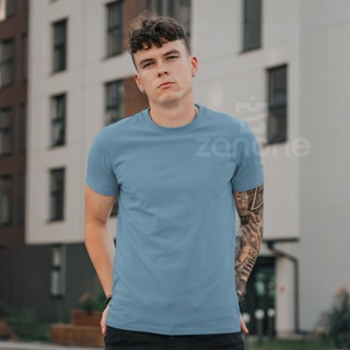 Camiseta Masculina Zanone Malhas 100% Algodão 30.1 Qualidade Premium Confortável Casual em Oferta na Shopee