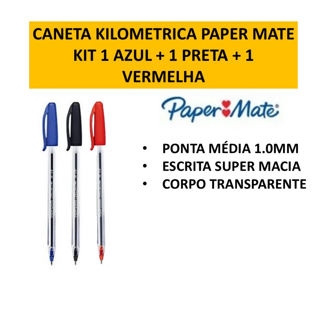 Caneta Kilometrica Preta: Onde Comprar | BuscaProdutos