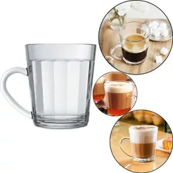 Jogo Xícaras Café Estilo Copo Americano 270ml Nadir 12 Peças