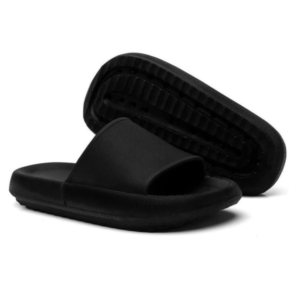 Chinelo Nuvem Slide Receba Feminino e Masculino Adulto Leve Confortável