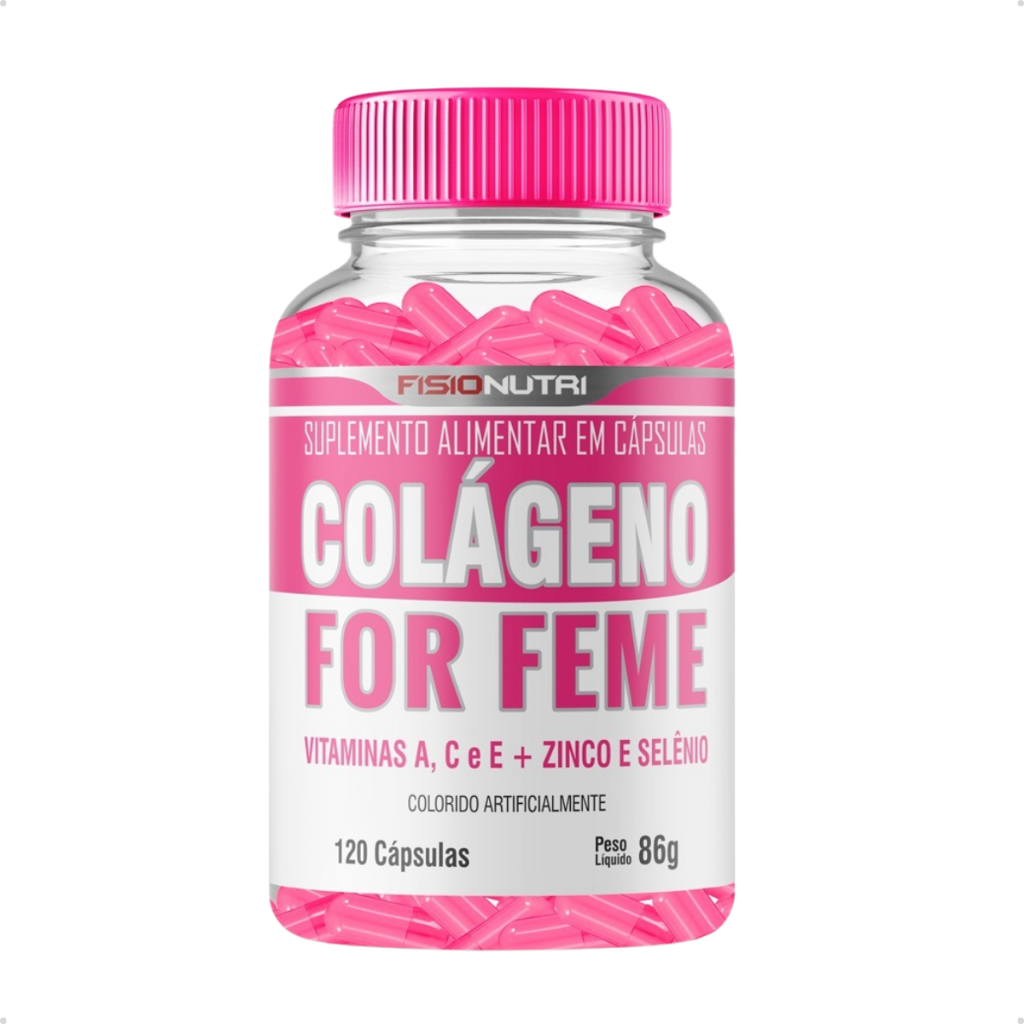 Colágeno Hidrolisado C/ Betacaroteno + Vitamina C 120 cáps.