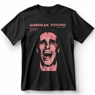 Camiseta Filme-Psicopata-Americano-Estampa Blusa Camisa 100% Algodão em Oferta na Shopee