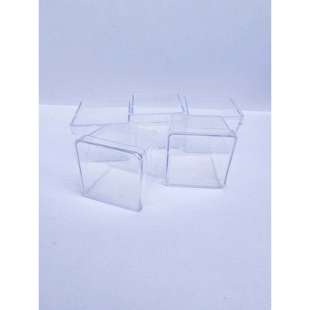 50 Caixa Acrilica 4x4 Premium Para Lembracinha ESCOLHA A QUANTIDADE (10/20/30/40/50) em Oferta na Shopee