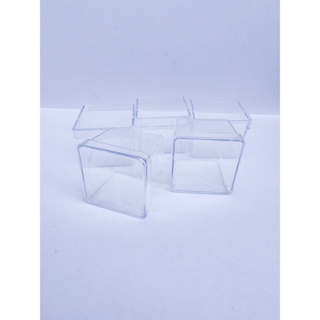 50 Caixa Acrilica 4x4 Premium Para Lembracinha ESCOLHA A QUANTIDADE (10/20/30/40/50) em Oferta na Shopee