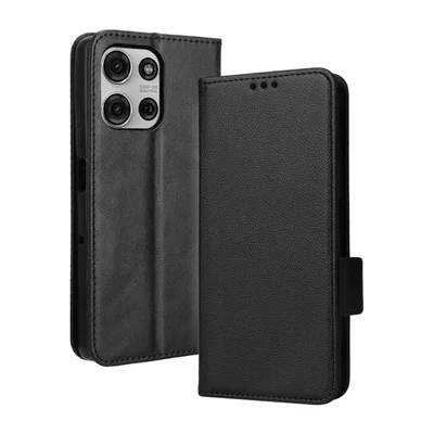 Capa Carteira Flip + Película 3D Para Motorola Moto G15 / G15 Power