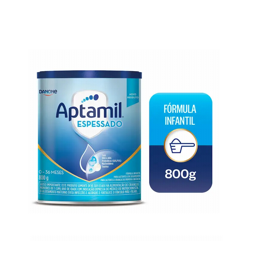 Fórmula Infantil Aptmail Espessado Danone em Oferta na Shopee