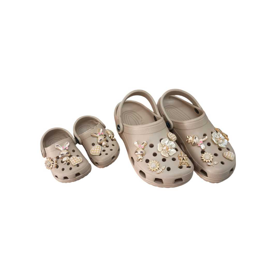 Babuches Fofinhas com Brilhos Ideais para Mãe e Filha, Cada Uma com Seu Estilo COM PINGENTES BRILHOSOS NÃO É KIT, UNIDAD em Oferta na Shopee