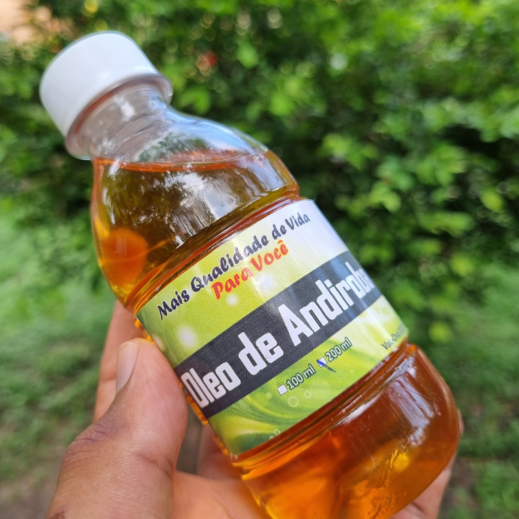 Óleo de Andiroba Puro 200ml -Direto da Amazônia-
