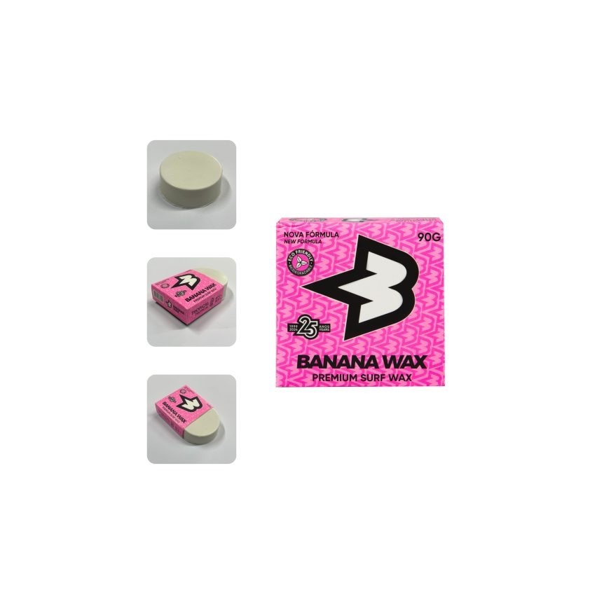 Kit C/ 2 Parafinas Tropical Premium Banana Wax P/ Surf - Lançamento em Oferta na Shopee