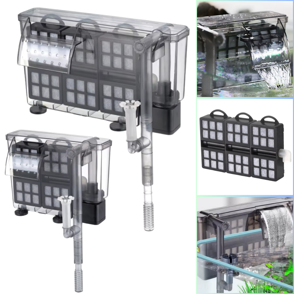 FILTRO EXTERNO HANG-ON AQUARIO GRANDE ATÉ 100 LITROS 900L/H HF-700 HF-900 HF-200 AQUATANK ORIGINAL