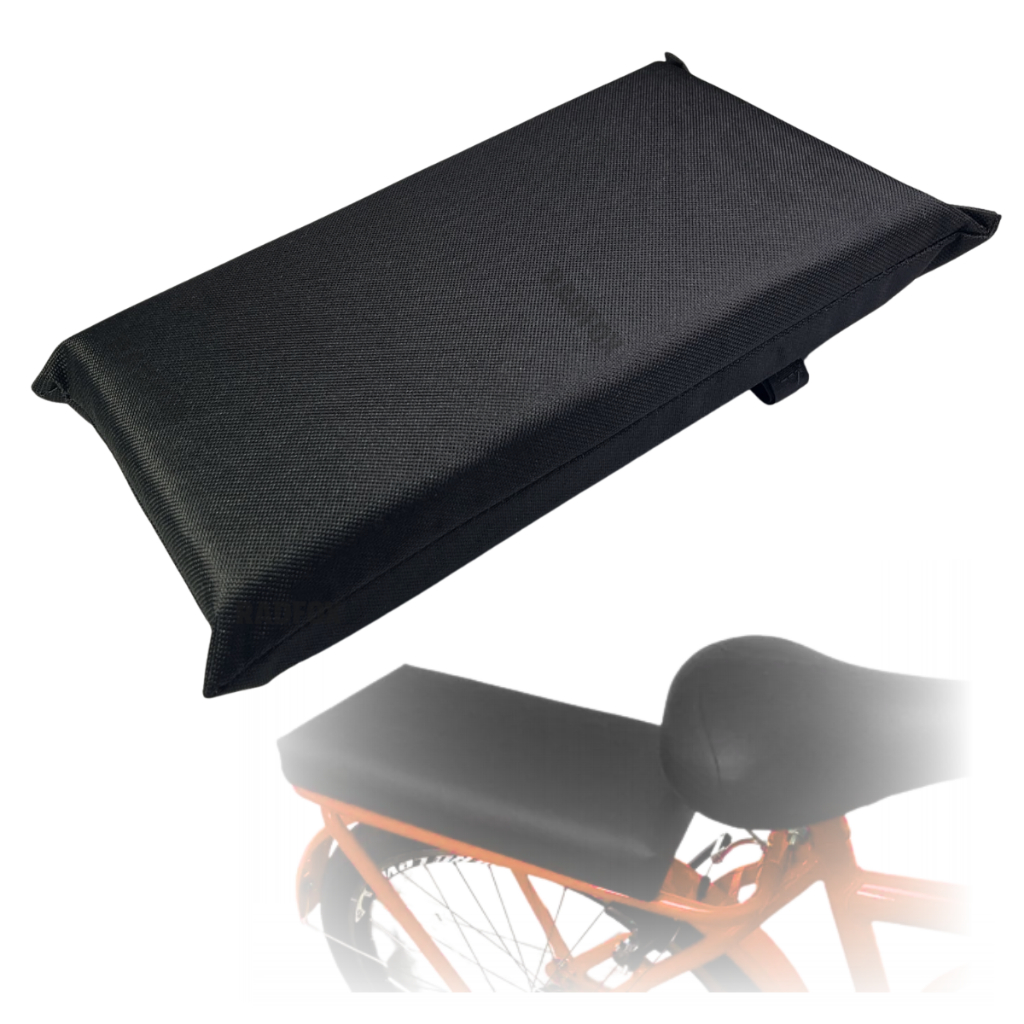 Almofada de bagageiro assento para bike tubular antiga monark em Oferta na Shopee