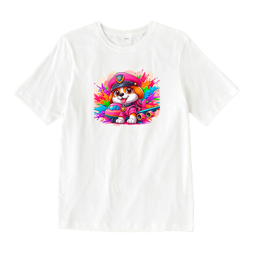 CAMISETA INFANTIL DE ALGODÃO ALTA QUALIDADE COM ESTAMPAS VARIADAS