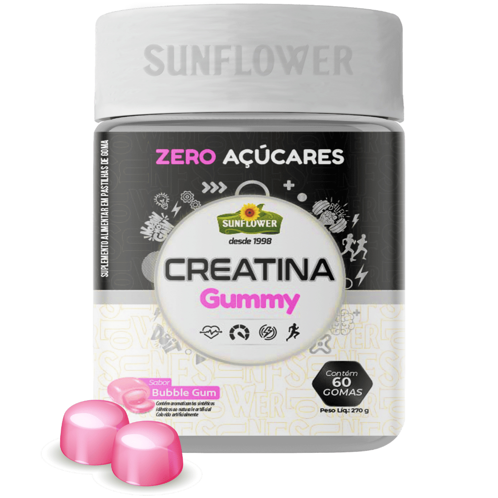 Creatina Gummy Creatina em Goma Creatina Monohidratada 60 Gomas – Praticidade Sua Performance — R$ 109,00 em Shopee, 23% OFF