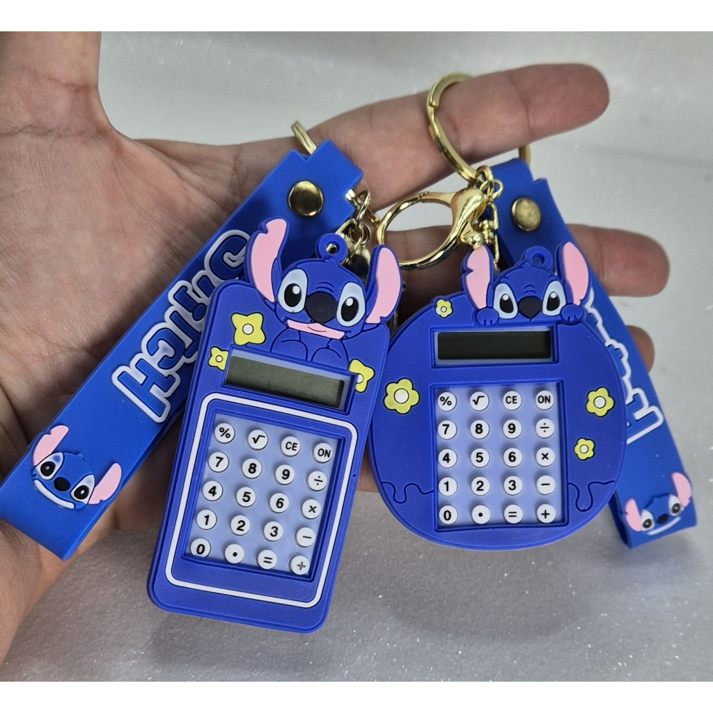 Chaveiro calculadora do Stitch