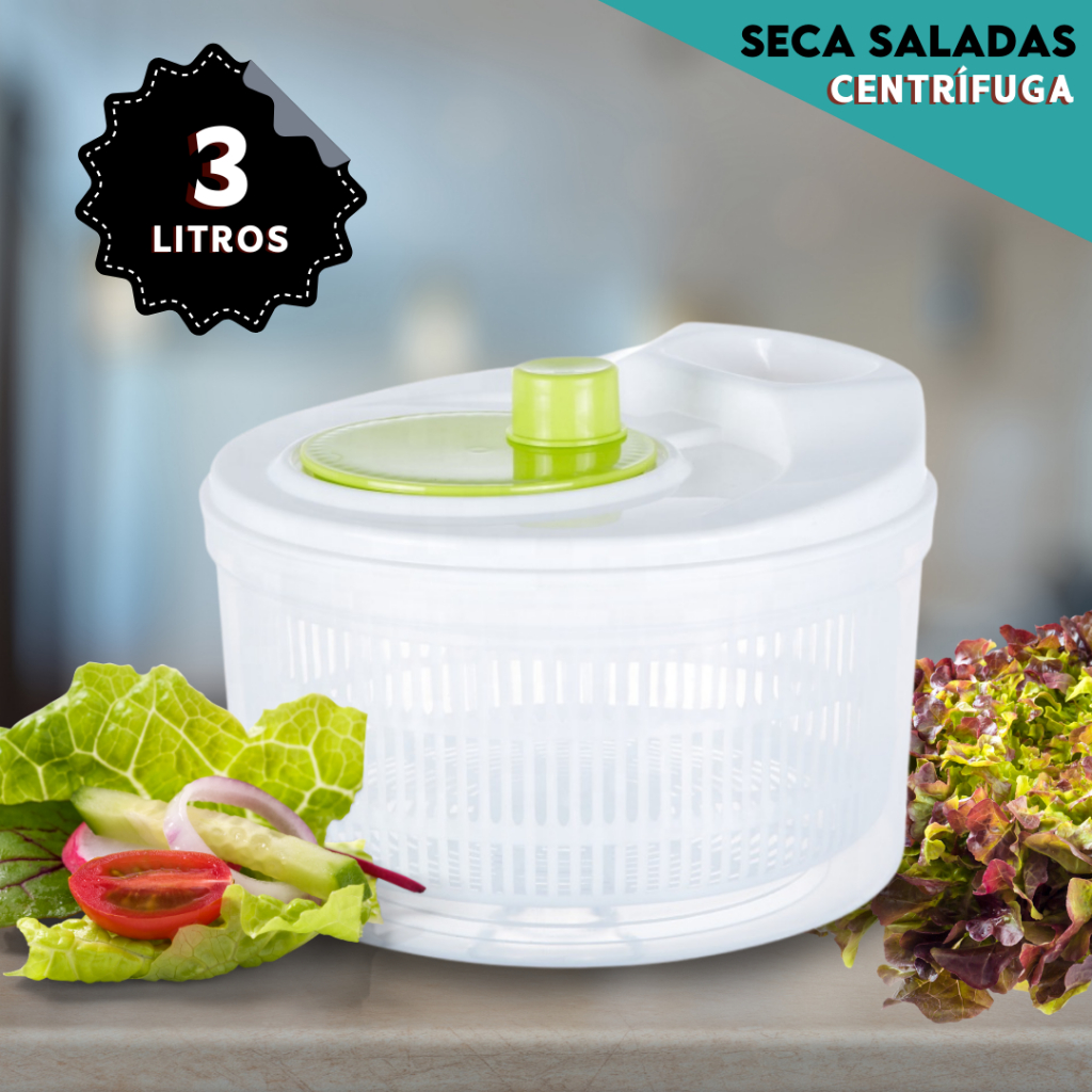 Centrífuga De Salada Secador Manual - CH