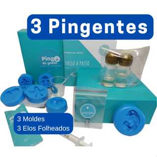 Kit Pingente de Leite Materno - Faz 3 Peças Completas em Oferta na Shopee