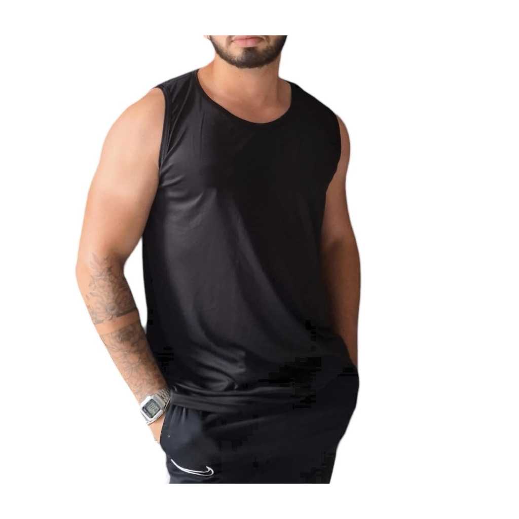 Grande Oferta Kit 5 Camiseta Regata Dry Fit Masculina