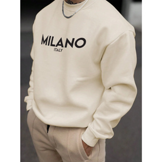 Blusa de Moletom Flanelado Confortável Estampado Gola Redonda Costura Reforçada Envio Imediato em Oferta na Shopee