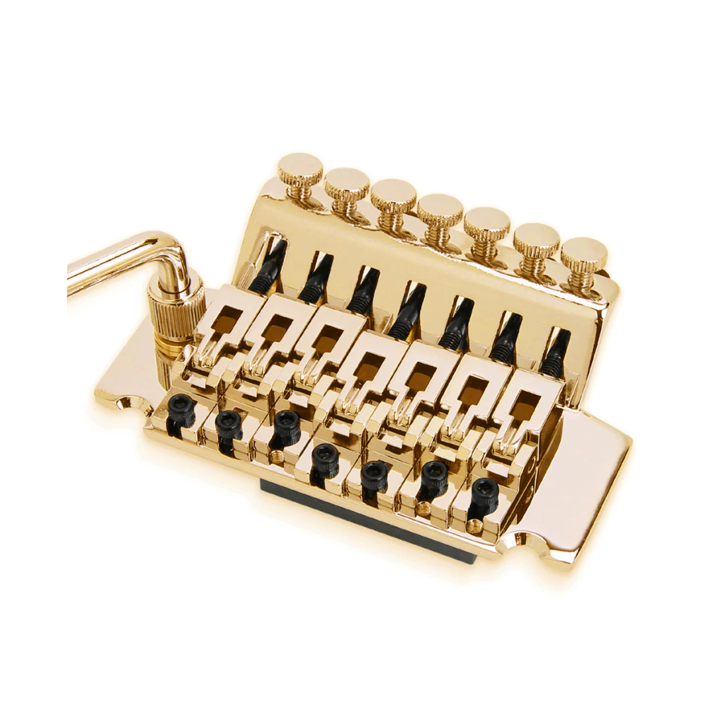 Ponte Floyd Rose Dourada P/ Guitarra 7 Cordas Frt70