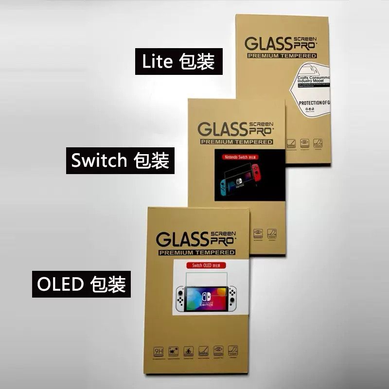 Película de vidro temperado 9h Nintendo Switch OLED LITE PADRÃO tela protetora película Ótima Qualidade
