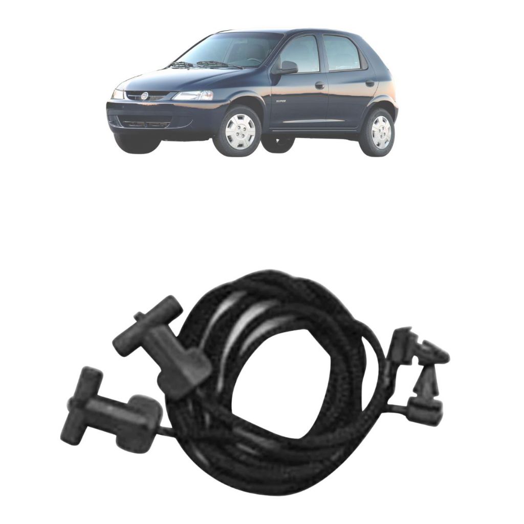 Cordão Tampão Bagagito Porta mala CELTA 2000 a 2015 em Oferta na Shopee