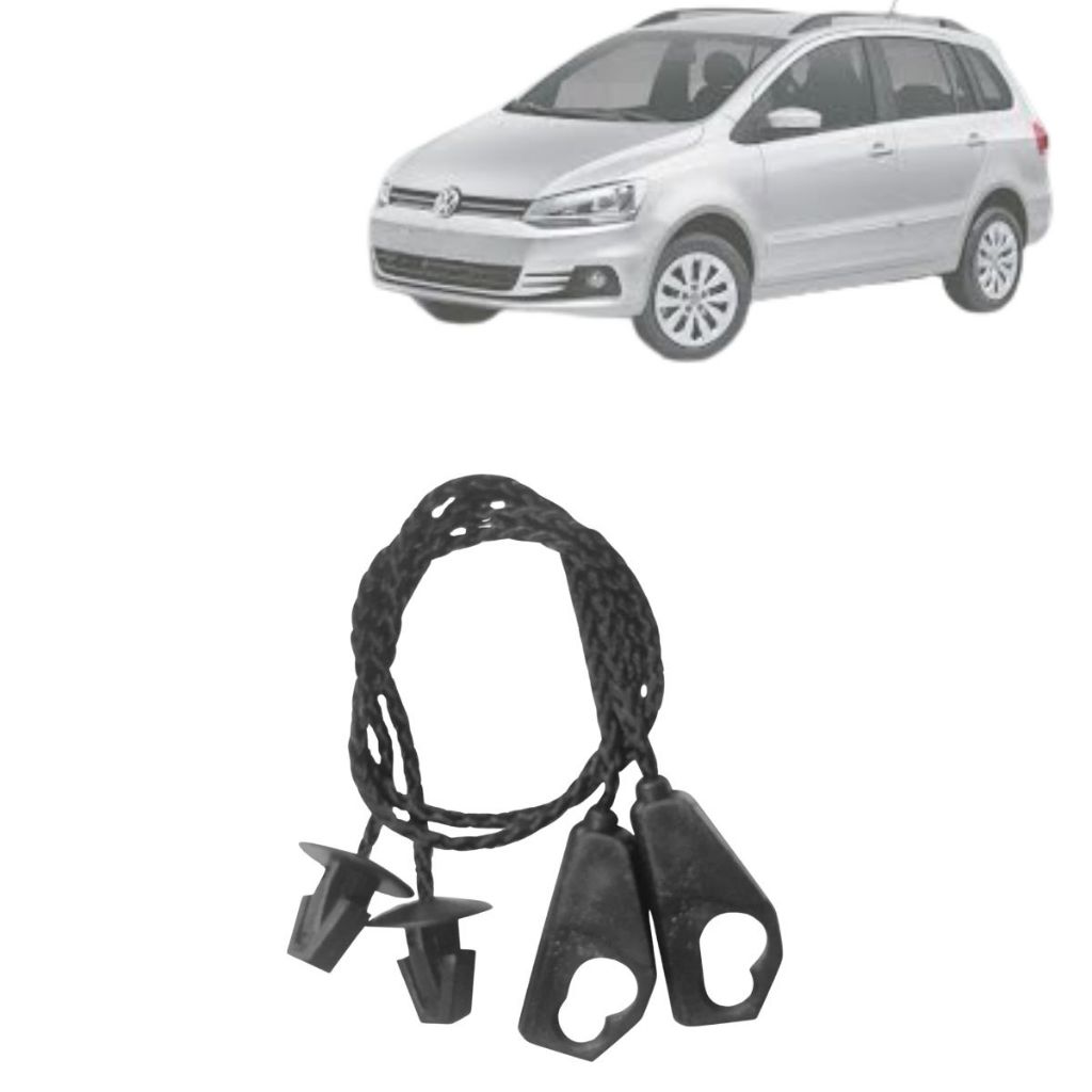 Cordão Tampão Bagagito Porta mala SPACEFOX 2006 a 2021 em Oferta na Shopee