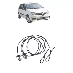 Cordão Tampão Bagagito Porta mala CLIO 2013 a 2016