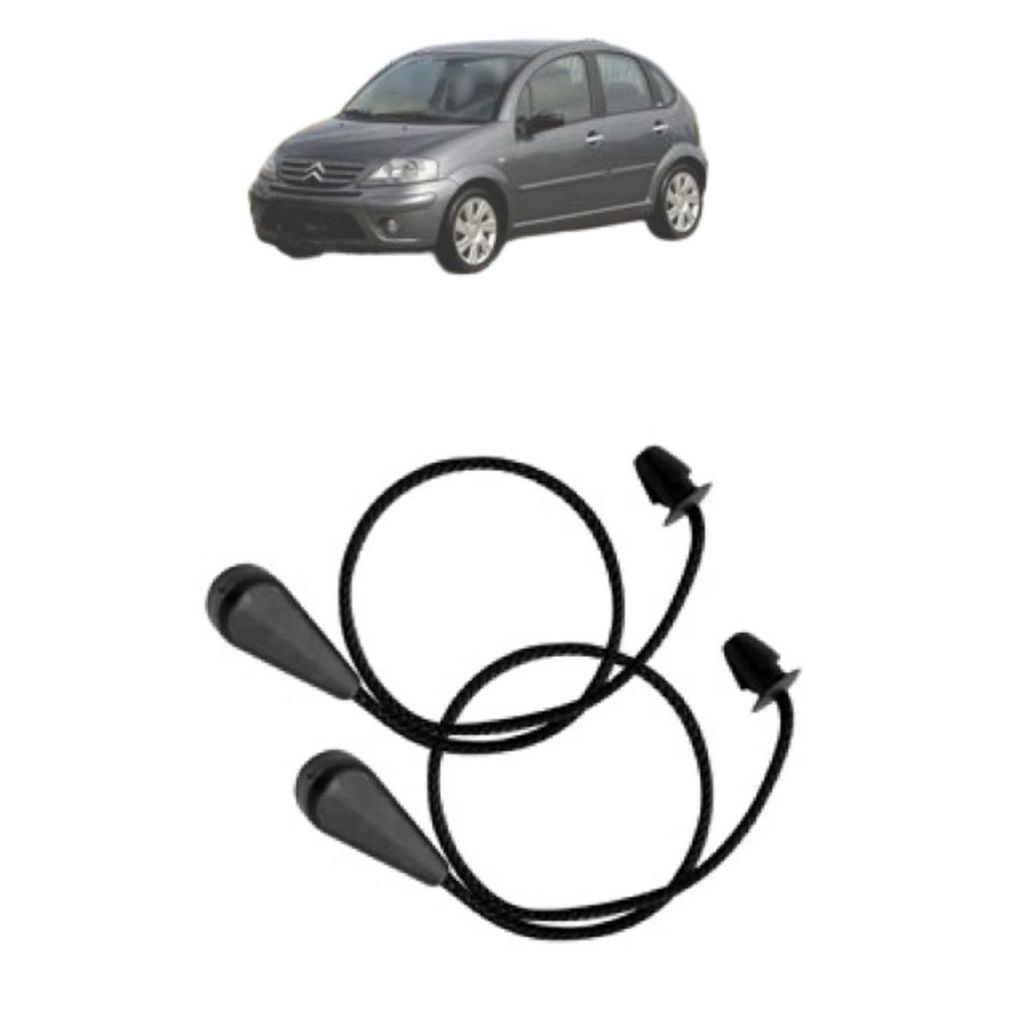 Cordão Tampão Bagagito Porta mala Citroen C3 2003 a 2012