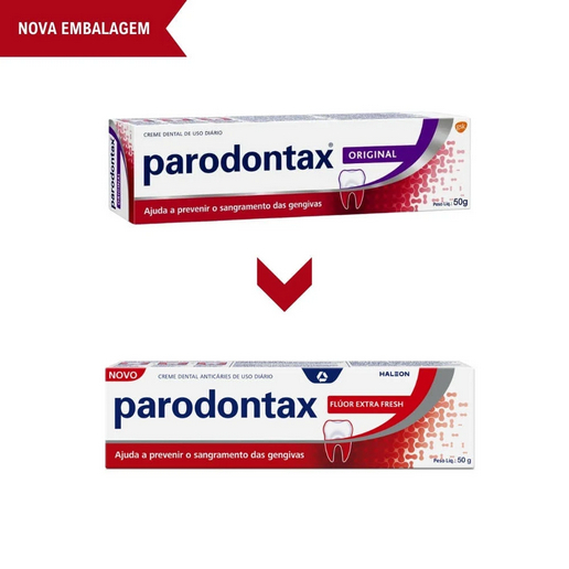Creme Dental Parodontax Fluor Extra Fresh 50 g