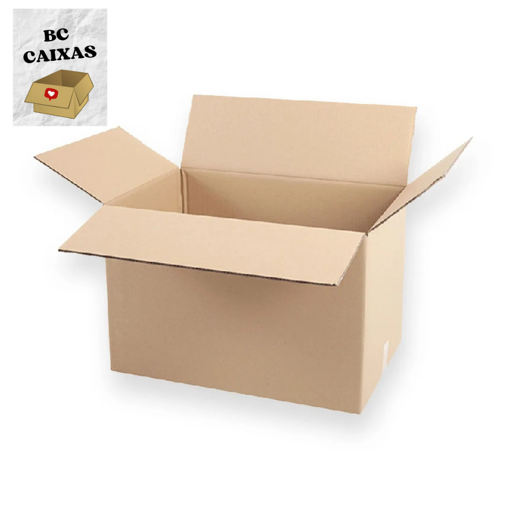 50 caixas de papelão 25x15x15
