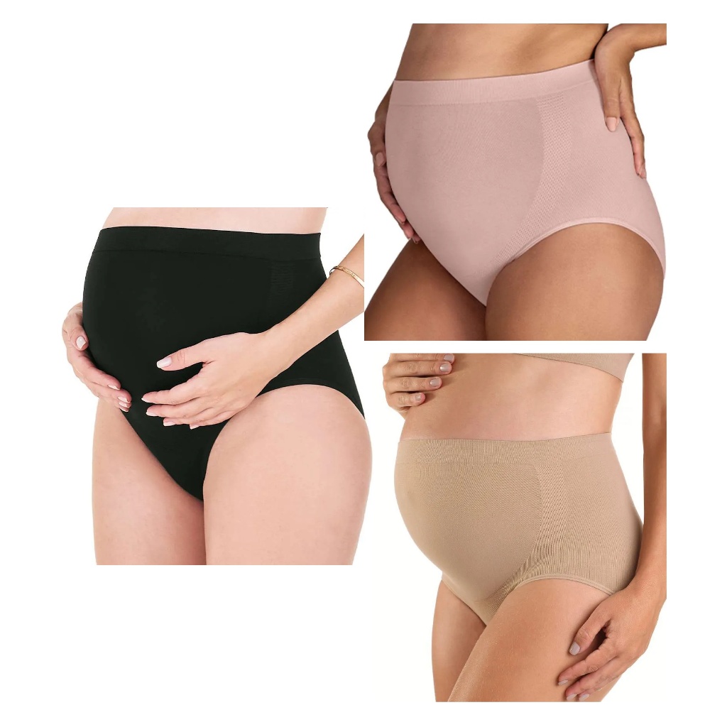 Calcinha Maternity Zee Rucci ZR0210-001 Gestante Blush Super Promoção Sem Costura Original Nota Fiscal em Oferta na Shopee