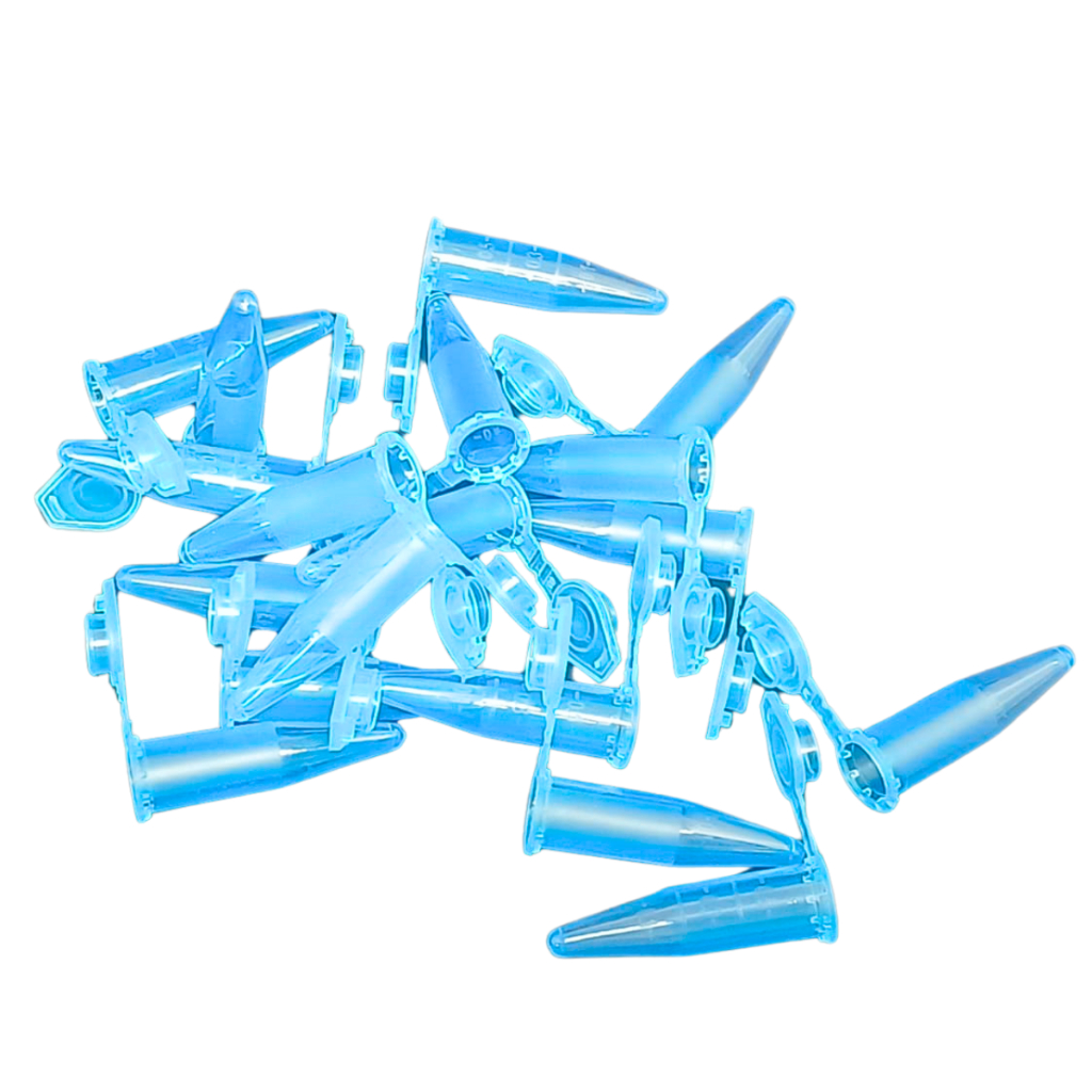 Microtubo 0,5ml Azul - 5000 Unidades - GLOBAL TRADE