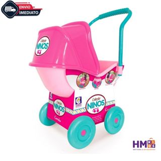 Carrinho De Boneca Bebê Ninos Alive Reborn Cotiplas Envio Imediato em Oferta na Shopee