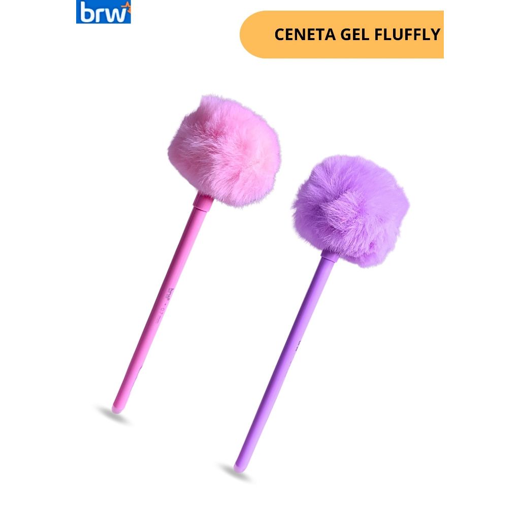 CANETA GEL FLUFFLY APAGÁVEL- BRW 0,7mm