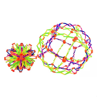 Bola Mágica Maluca Divertida Expansível Abre Fecha Ao Lançar em Oferta na Shopee