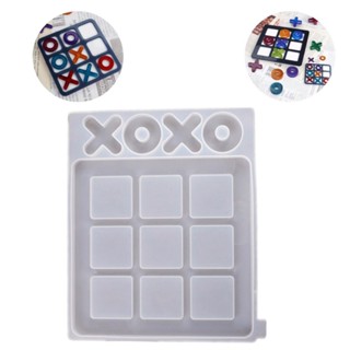 Molde Silicone Resina Jogo Da Velha Kit Completo Diversão em Oferta na Shopee